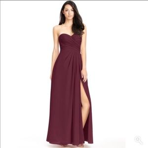 Strapless Cabernet dress- Bridesmaid or Prom